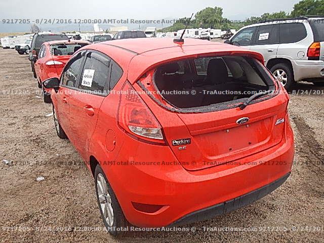 Купить FORD FIESTA SE 2012 года в США. Цена на аукционе