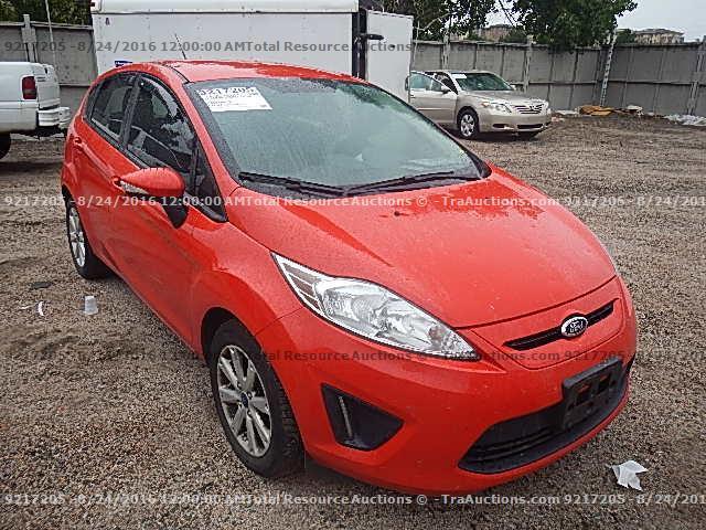 Купить FORD FIESTA SE 2012 года в США. Цена на аукционе