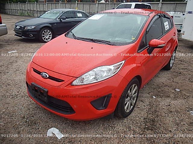 Купить FORD FIESTA SE 2012 года в США. Цена на аукционе