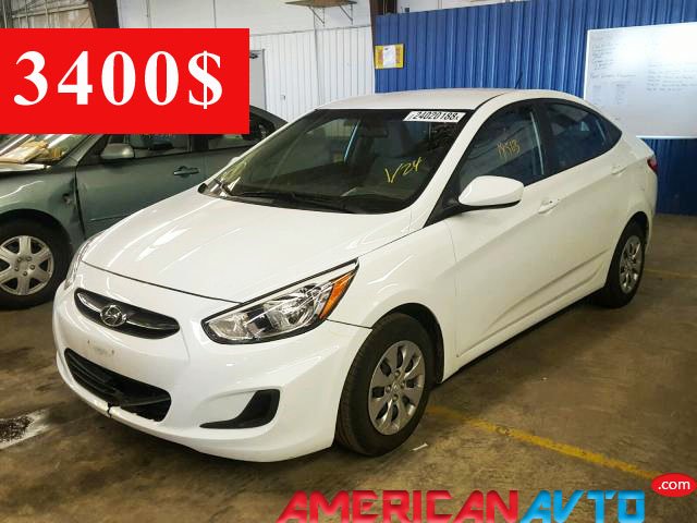 Купить HYUNDAI ACCENT SE 2017 года в США. 3400$ - Цена в Америке