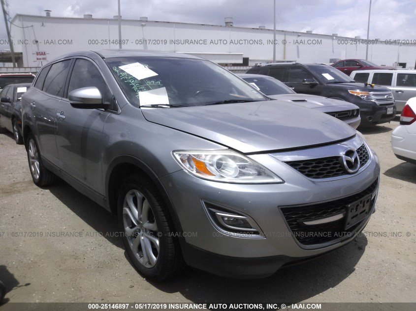 Купить серебряную бу MAZDA CX-9 3.7 2012 года в США