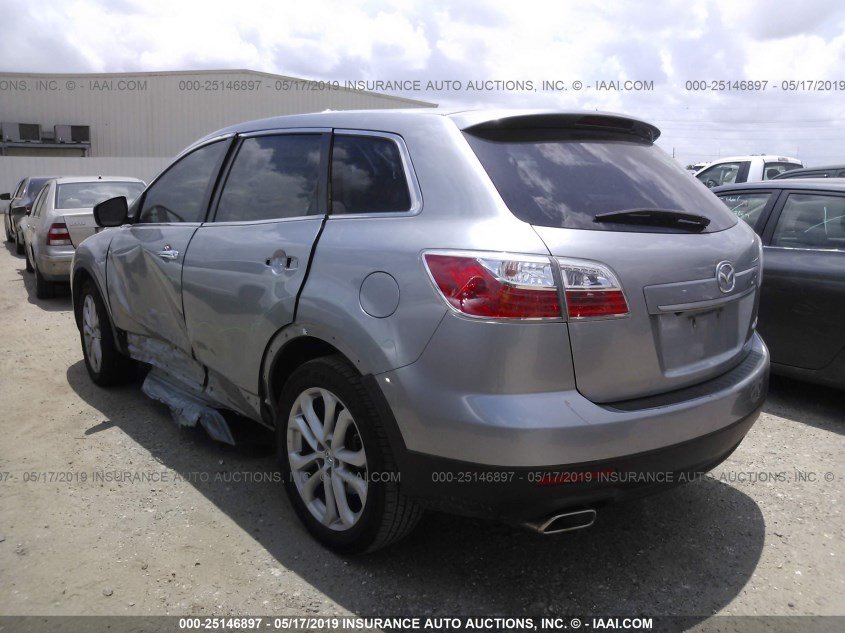 Купить серебряную бу MAZDA CX-9 3.7 2012 года в США