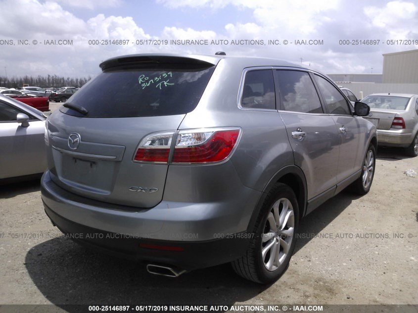 Купить серебряную бу MAZDA CX-9 3.7 2012 года в США