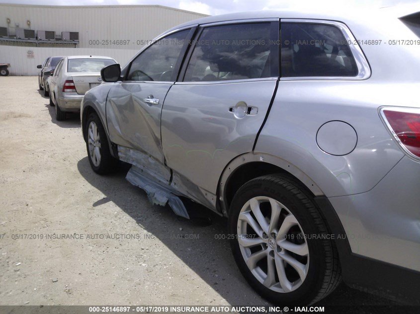 Купить серебряную бу MAZDA CX-9 3.7 2012 года в США