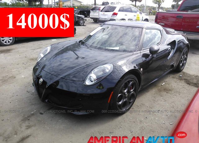 Купить ALFA ROMEO 4C 2015 года в США