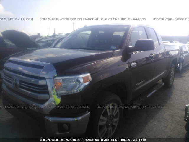 Купить TOYOTA TUNDRA DOUBLE CAB SRSR5 2016 года в США