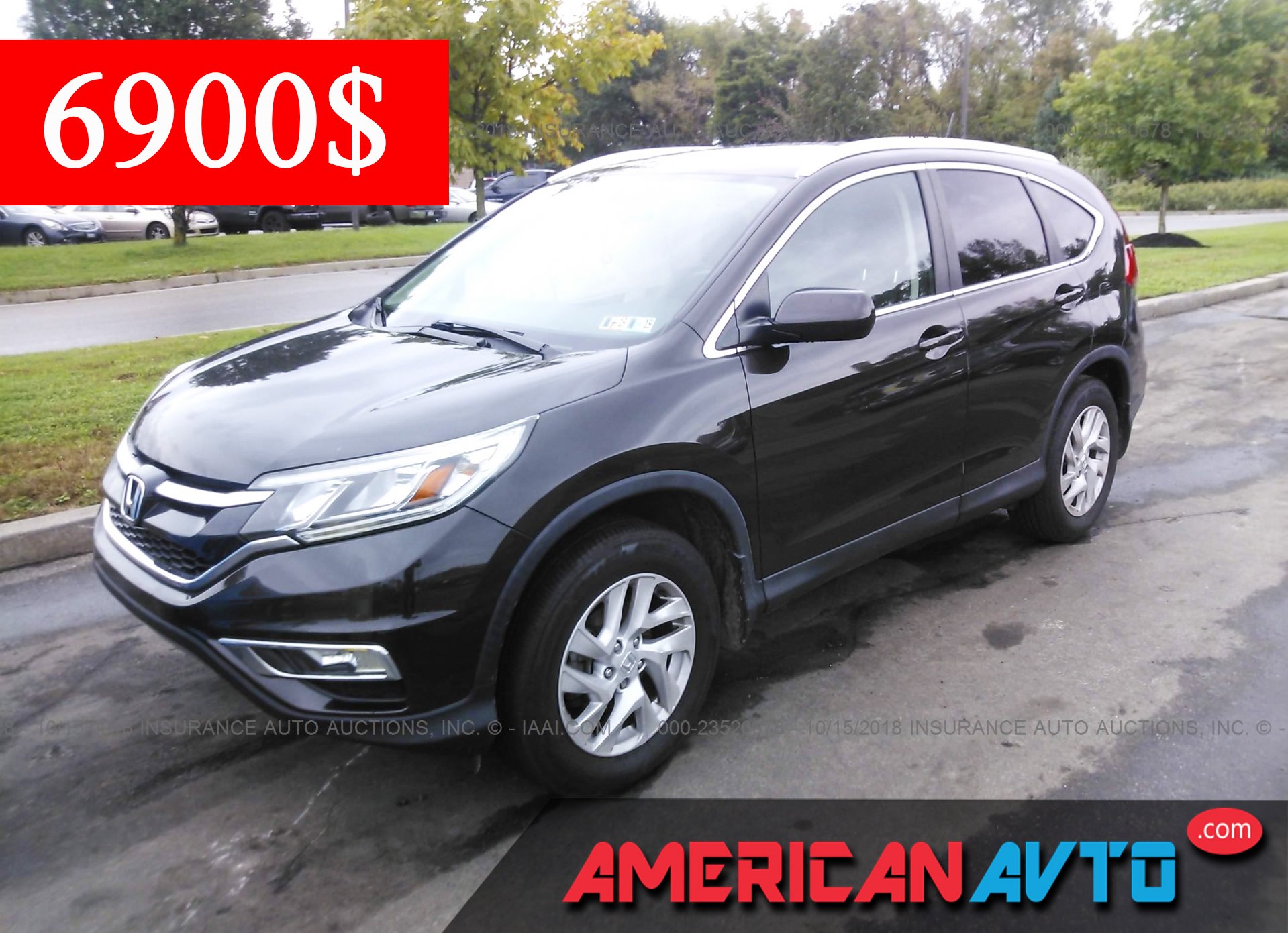 Купить HONDA CR-V EXL 2015 в США. 6900$ - цена на аукционе в Америке |  АМЕРИКАН АВТО