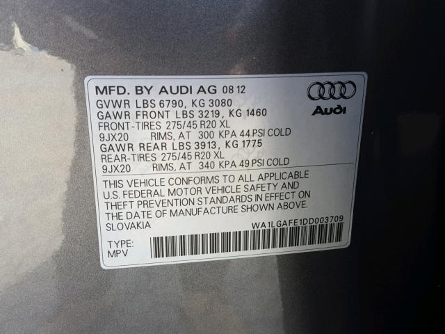 Купить AUDI Q7 PREMIUM PLUS 2013 года