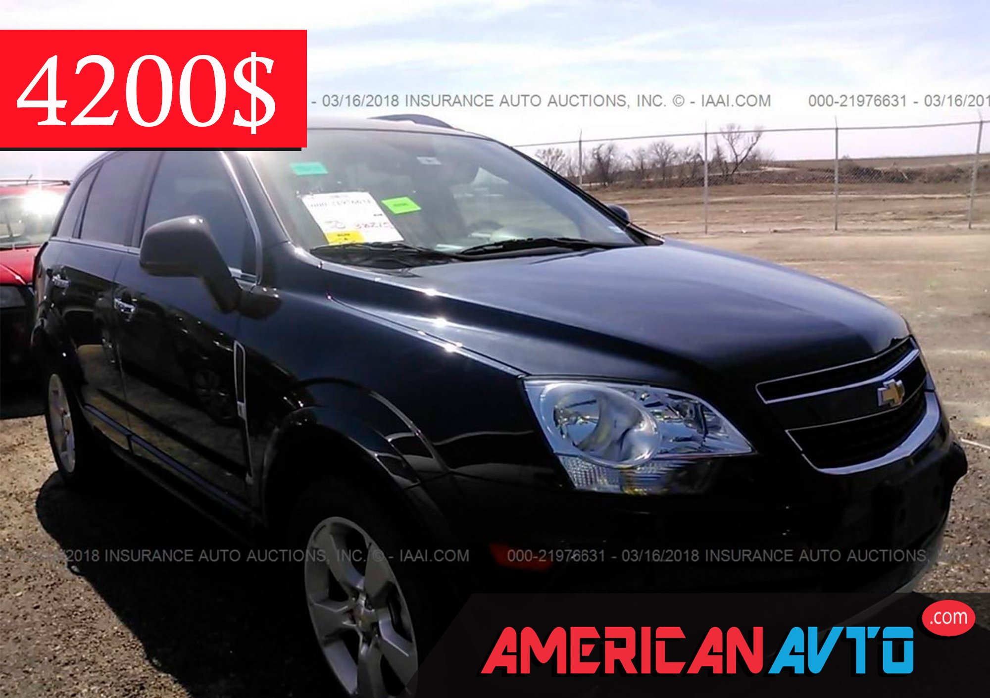 Купить и доставить CHEVROLET CAPTIVA LTZ 2014 из аукциона США в Украину (1)