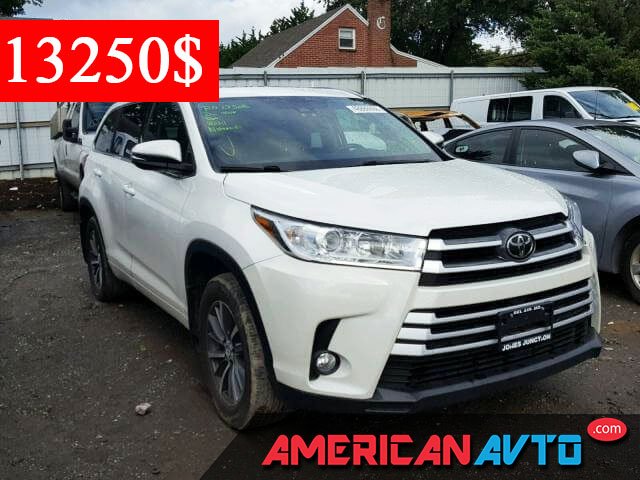 Купить TOYOTA HIGHLANDER SE 2017 года