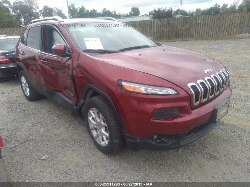 Купить красную бу JEEP CHEROKEE 3.2 2015 года в США