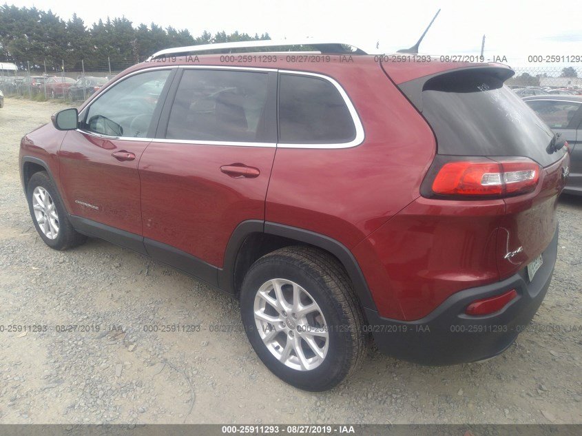 Купить красную бу JEEP CHEROKEE 3.2 2015 года в США