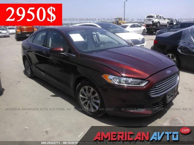 Купить FORD FUSION S 2015 года в США