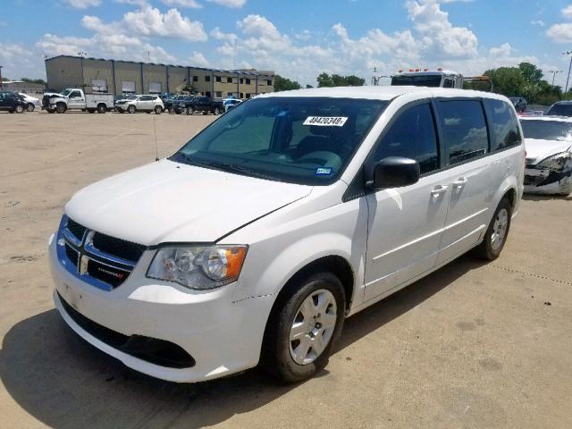 Купить белую б/у DODGE GRAND CARAVAN 3.6 2013 года в США