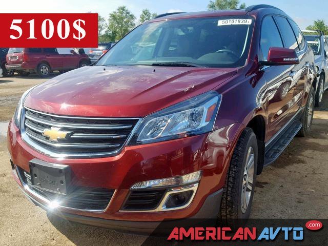 Купить бу CHEVROLET TRAVERSE 3.6 2016 года в США