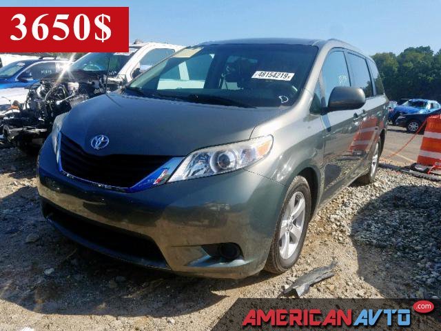 Купить бу TOYOTA SIENNA 3.5 2011 года в США