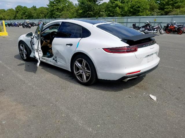 Купить белую б/у PORSCHE PANAMERA 3.6 2018 года в США