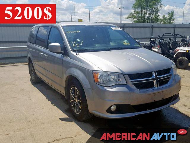 Купить белую бу DODGE GRAND CARAVAN 3.6 2016 года в США