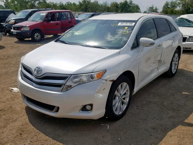 Купить белую бу TOYOTA VENZA 2.7 2013 года в США