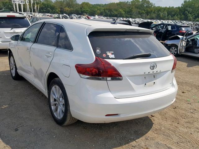 Купить белую бу TOYOTA VENZA 2.7 2013 года в США