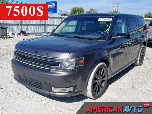 Купить бу FORD FLEX 3.5 2018 года в США