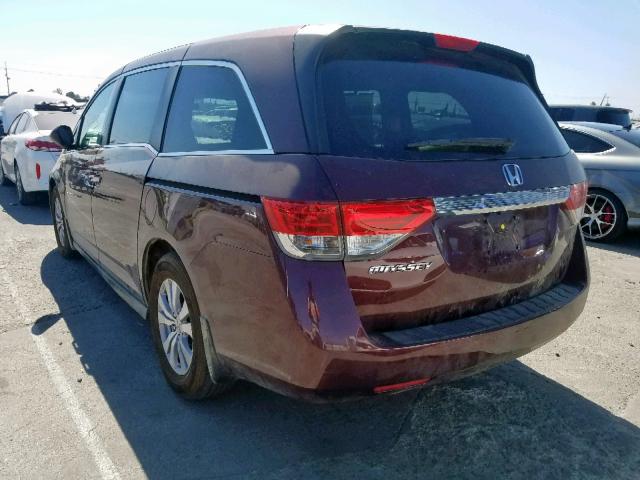 Купить бу HONDA ODYSSEY 3.5 2015 года в США