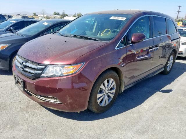 Купить бу HONDA ODYSSEY 3.5 2015 года в США