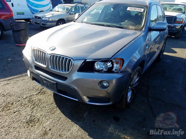 Купить бу BMW X3 2.0 2014 года в США