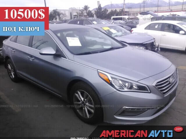 Купить бу Hyundai Sonata 2.4 2014 года в США