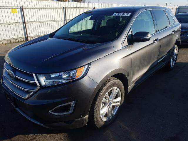 Купить бу FORD EDGE TITANIUM 2.0 2017 года в США