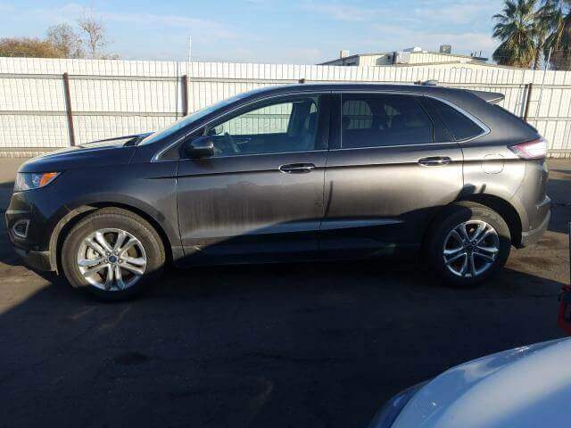 Купить бу FORD EDGE TITANIUM 2.0 2017 года в США