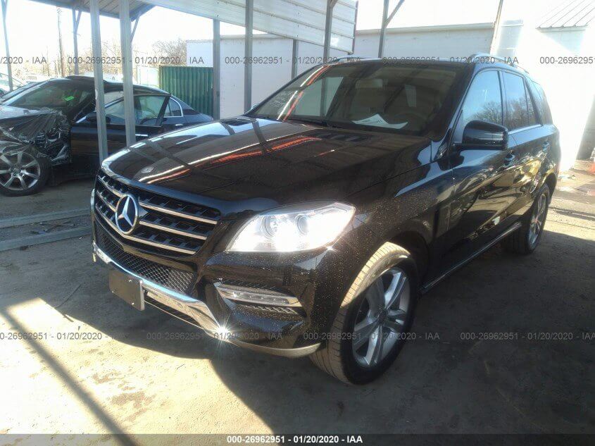 Купить бу MERCEDES-BENZ ML 350 4MATIC 2014 года в США