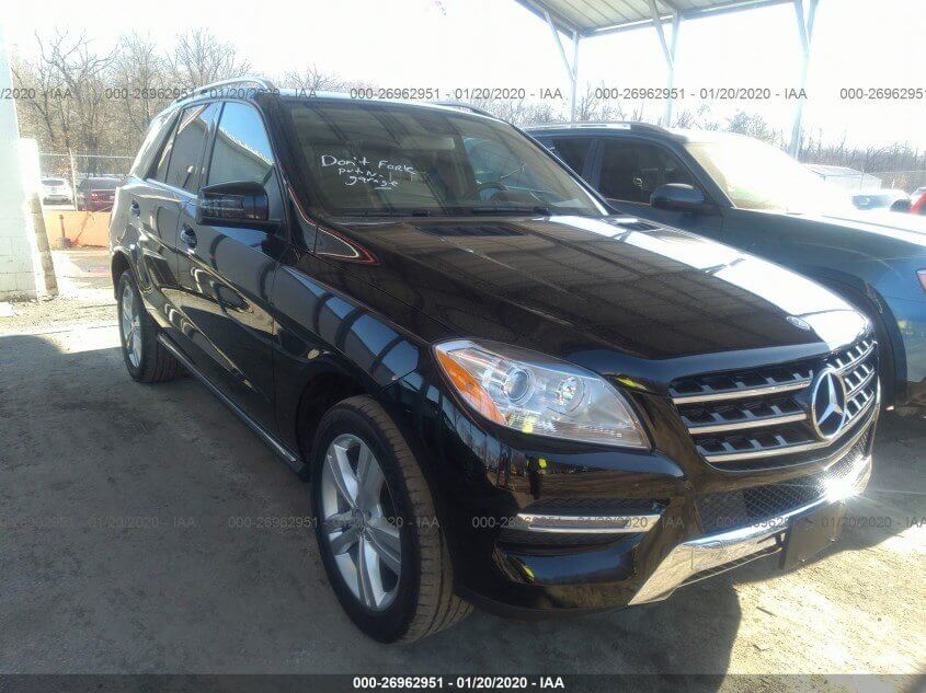 Купить бу MERCEDES-BENZ ML 350 4MATIC 2014 года в США