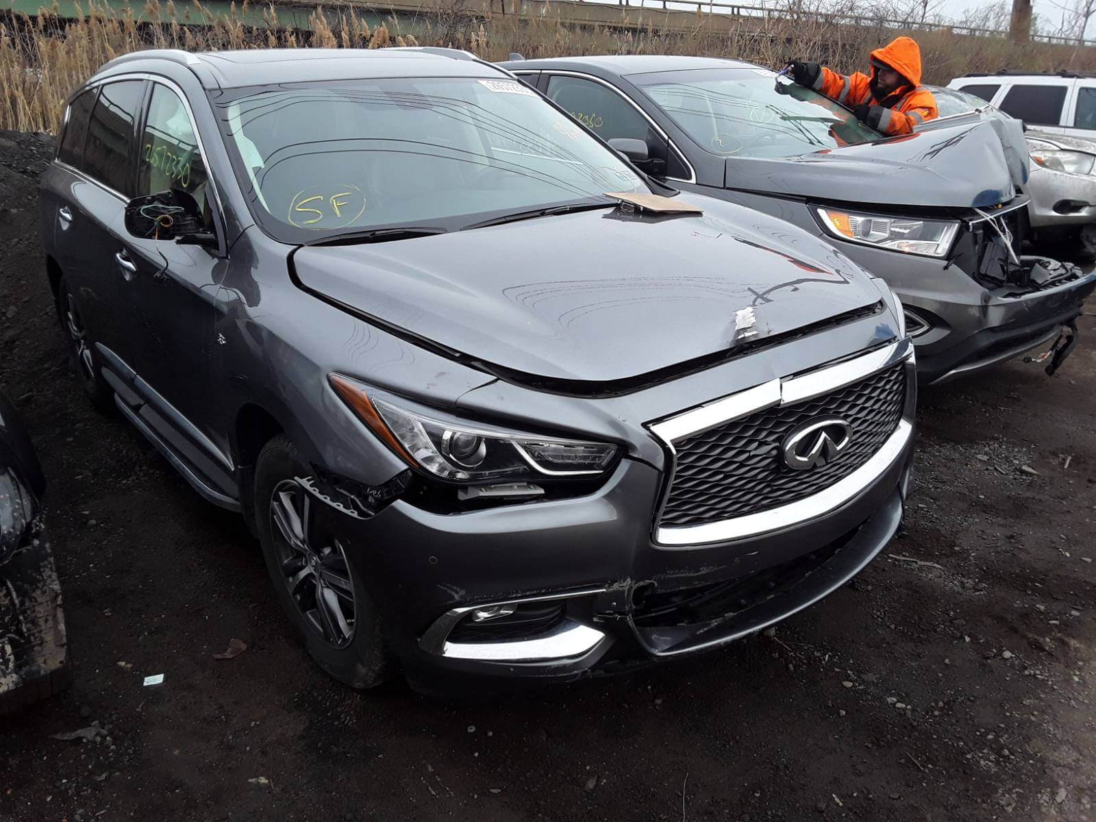 Купить б/у INFINITI QX60 3.5 2017 года в США за 7800$ | АМЕРИКАН АВТО