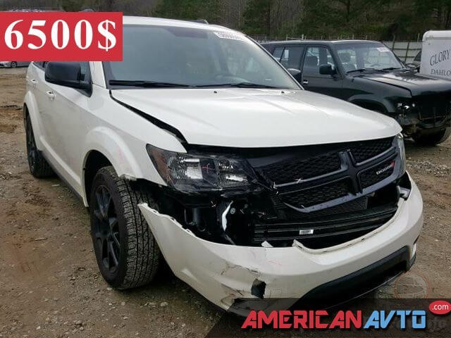 Купить белую бу DODGE JOURNEY 2.4 2017 года в США