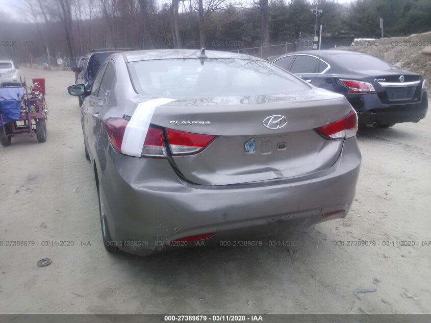 Купить HYUNDAI ELANTRA GLS 2013 года в США