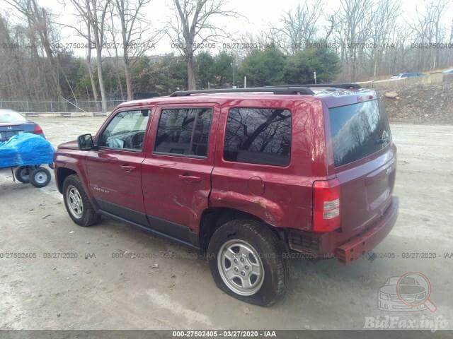 Купить б/у Jeep Patriot 2.4 2015 года в США