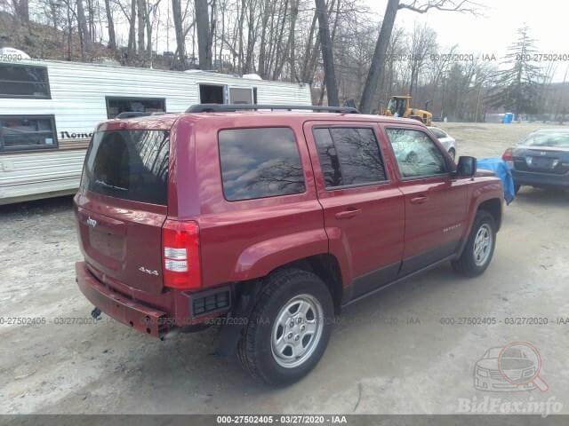 Купить б/у Jeep Patriot 2.4 2015 года в США