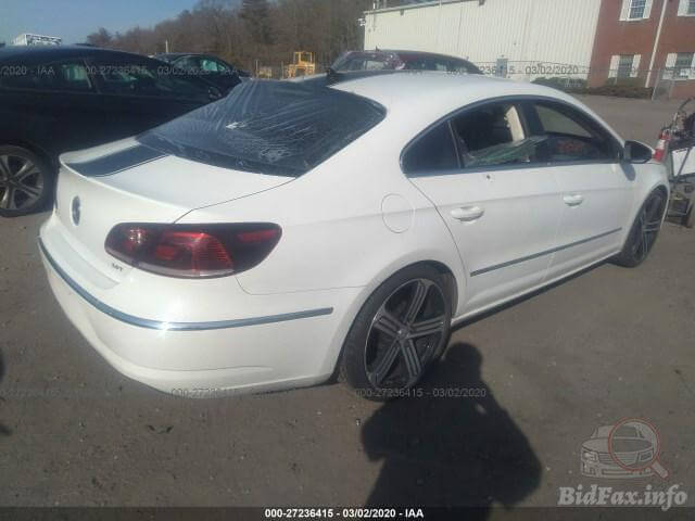 Купить б/у Volkswagen Cc Sport 2013 года в США