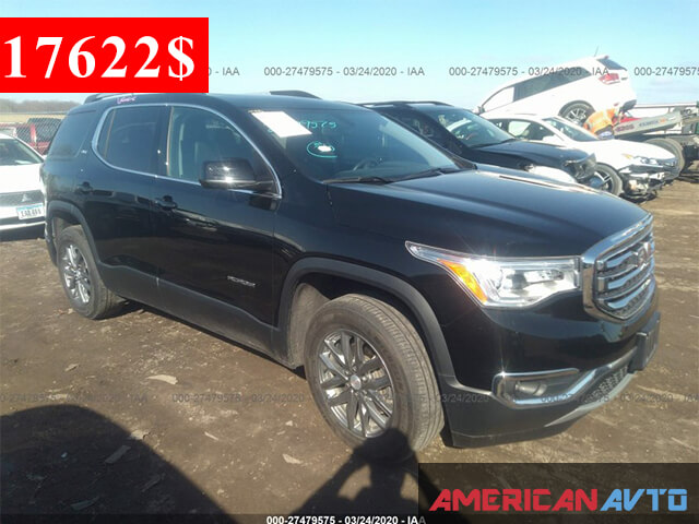 Купить бу GMC ACADIA 3.6 2018 года в США