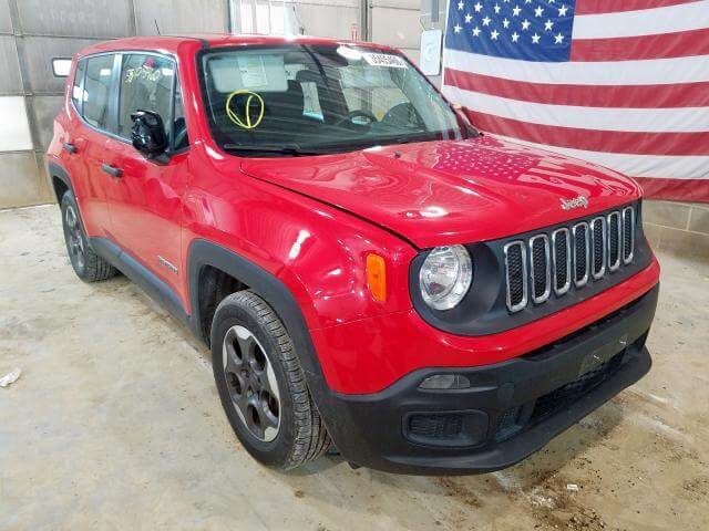 Купить бу JEEP RENEGADE SPORT 2015 года в США