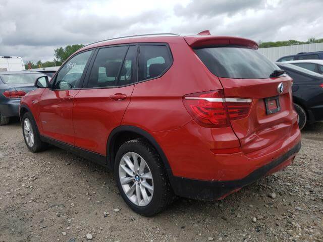 Купить бу BMW X3 XDRIVE28I 2017 года в США