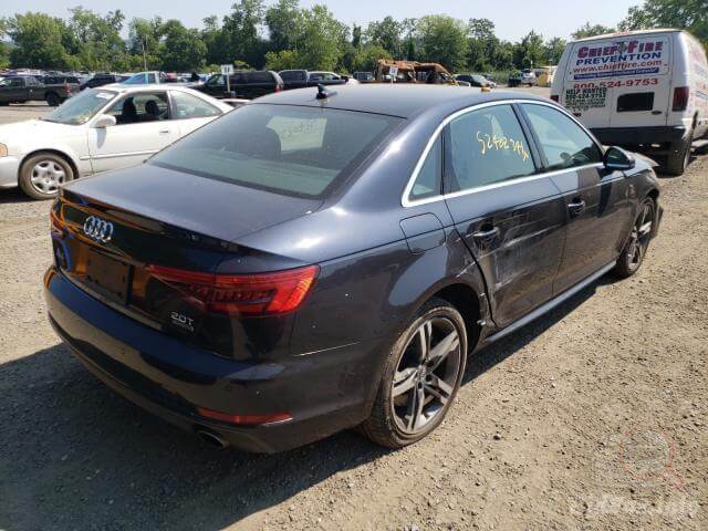 Купить бу AUDI A4 PREMIUM PLUS 2017 года В США