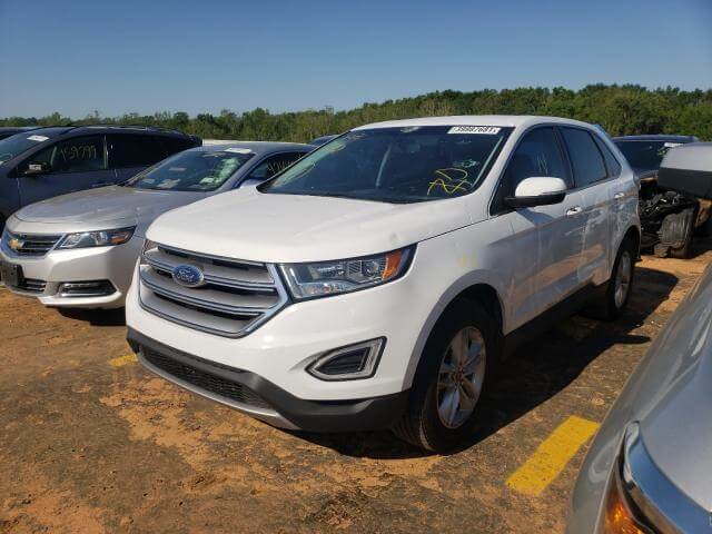 Купить бу FORD EDGE SEL 2.0 2017 года в США (4)