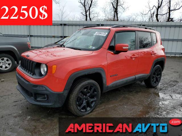 Купить б/у JEEP RENEGADE 2016 года в США, ДЖИП РЕНЕГАД 2016 года из США, Купить б/у JEEP RENEGADE 2016 года в США