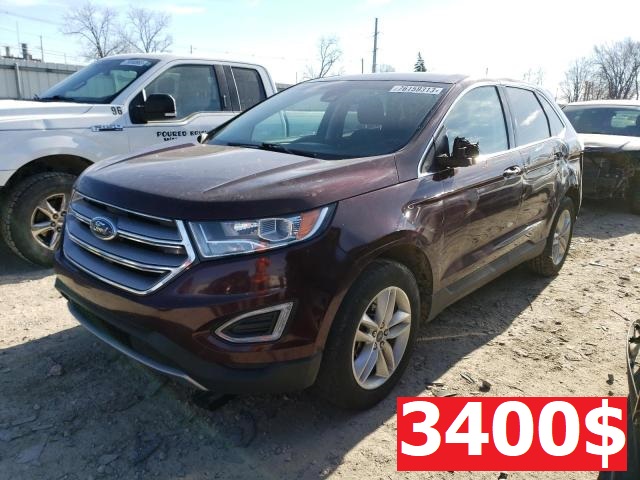 Купить б/у FORD EDGE SEL 2018 года в США, ФОРД ЭДЖ из США, Купить б/у FORD EDGE SEL 2018 года в США