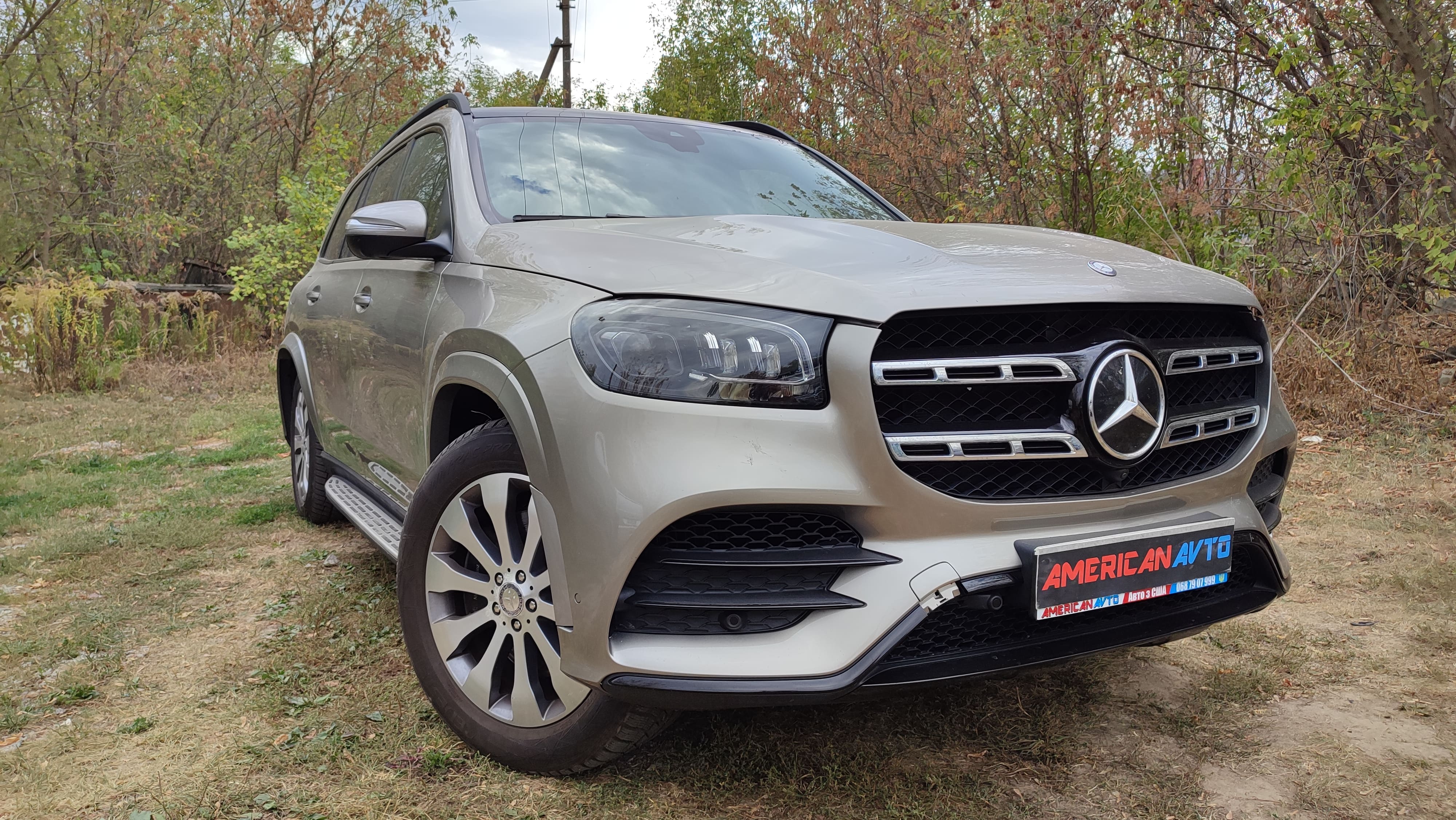авто из сша mercedes gls