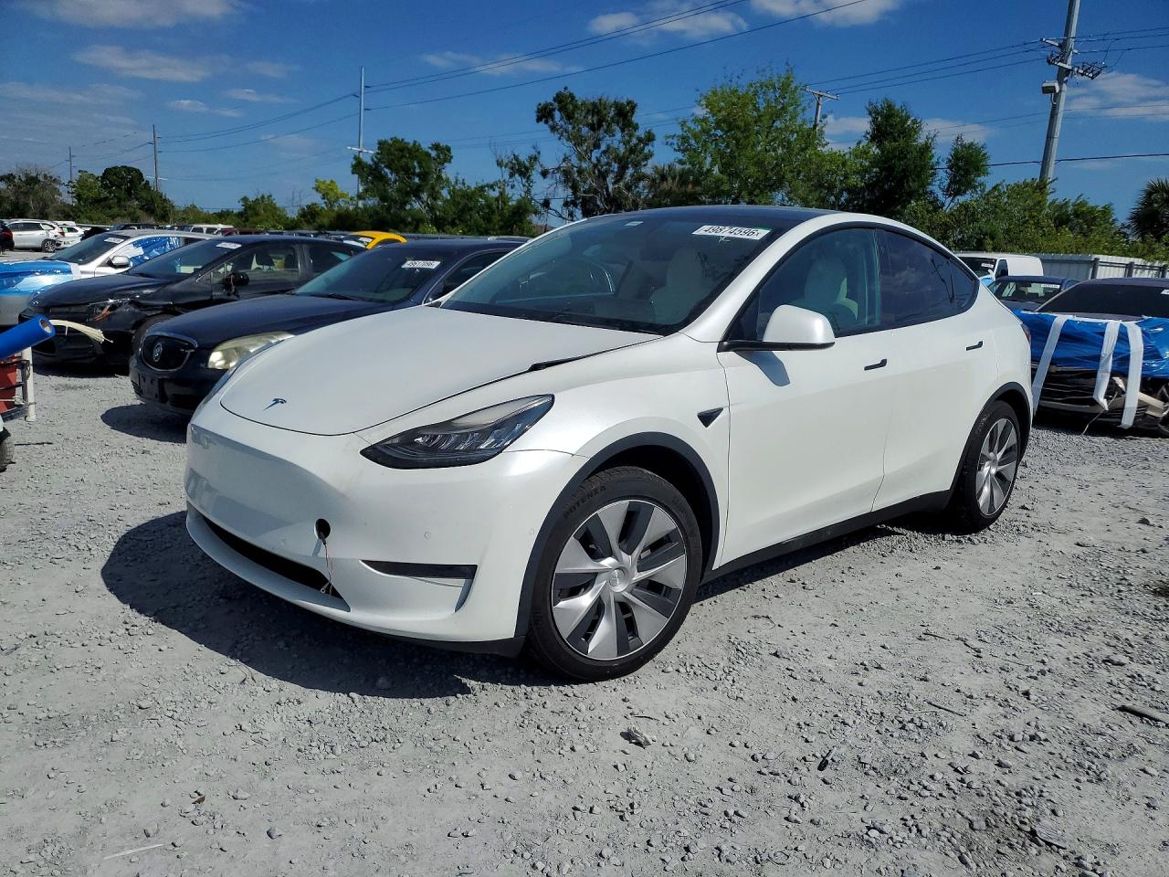 Купить б/у TESLA MODEL Y 2021 года в США, ТЕСЛА вай 2021 из США, Купить б/у TESLA MODEL Y 2021 года в США